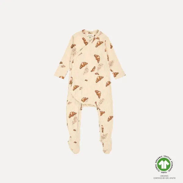 VacVac Studio Toulon Newborn Crossover Suit - Croissant Big