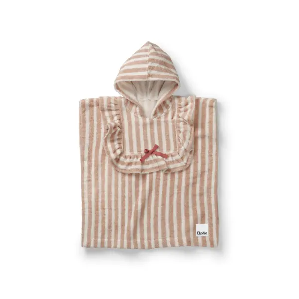 ELODIE - Bath Poncho - Candy Stripes