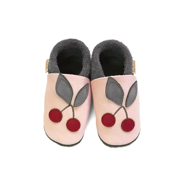Baobaby Soft Sole Baby Shoes, Classics, Cherry Pop 2
