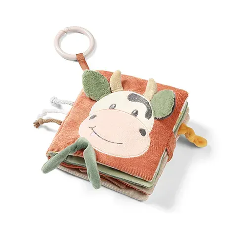 BabyOno Sensory Book Cow Bingo