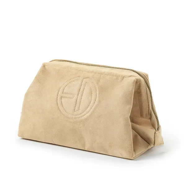 ELODIE - Toiletry Bag Zip&Go™ - Alcantara