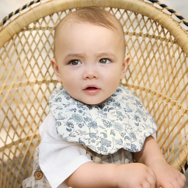ELODIE - Drool Bib - Garden Leo Toile 2