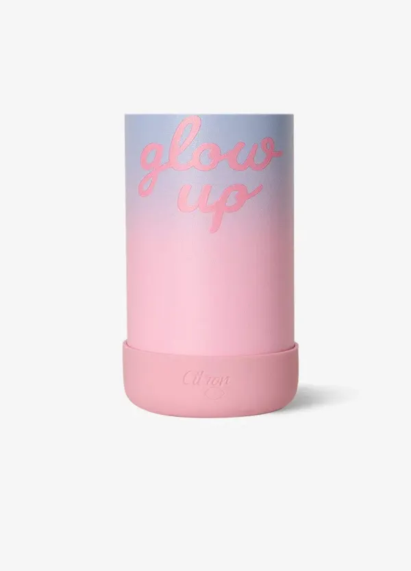CITRON Small Water Bottle 350ml - Glow Up Blue Pink 2