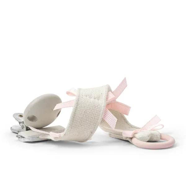 ELODIE - Pacifier Clip Wood - All About Bows 2