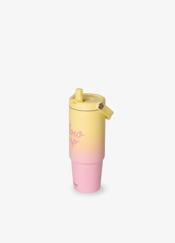 CITRON Insulated Tumbler 900ml - Glow Up Pink Yellow 2