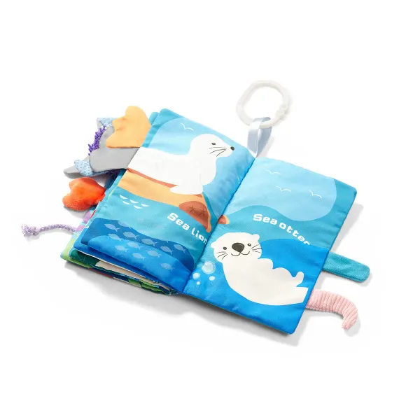 BabyOno GO TO THE OCEAN Sensory book 2