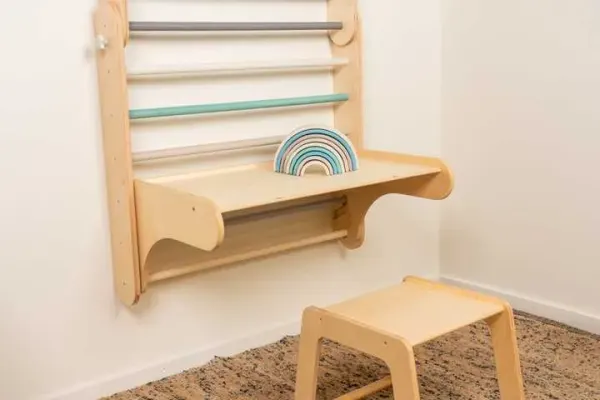 Leg & Go Table & Chair Swedish wall add-on 2