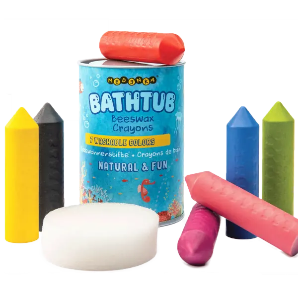 Medenka Bathtub Crayons (7 colors)
