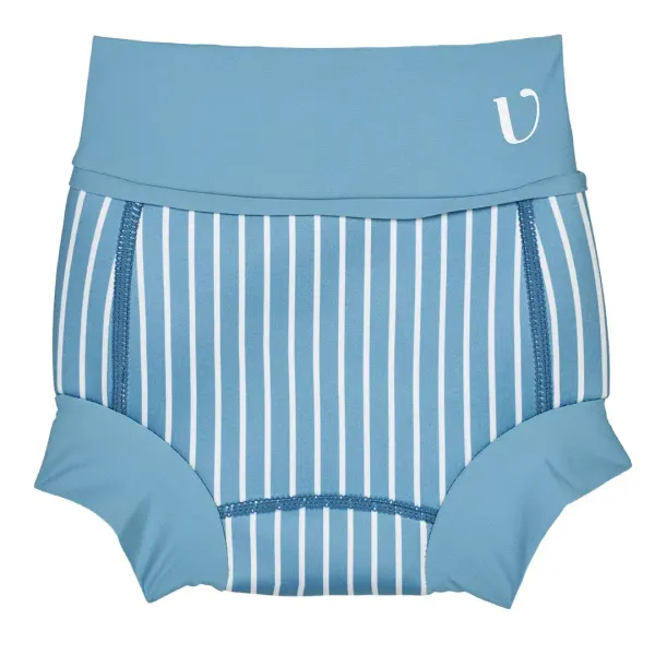 Vanilla Copenhagen Swim Diaper Pant - Blue Shadow Striped