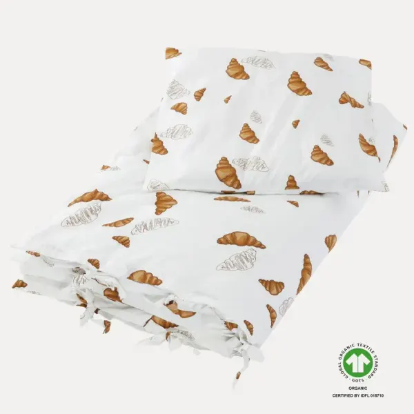 VacVac Studio Croissant Bedding - 140x200 - Croissant big
