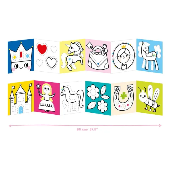 Banana Panda Looong Coloring Books - Ready to Draw Wonderland 2