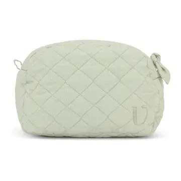 Vanilla Copenhagen Quilted Toiletry Bag Large - Olive Mist
