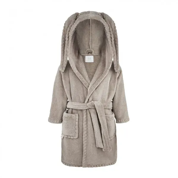 Maylily Fluffy Bathrobe Bunny - Beige 2