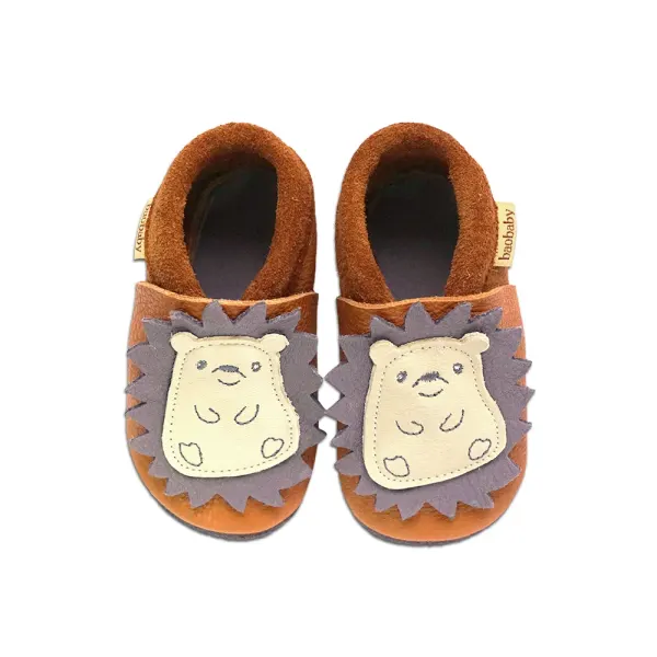 Baobaby Soft Sole Baby Shoes, Classics, Spikey curry 2