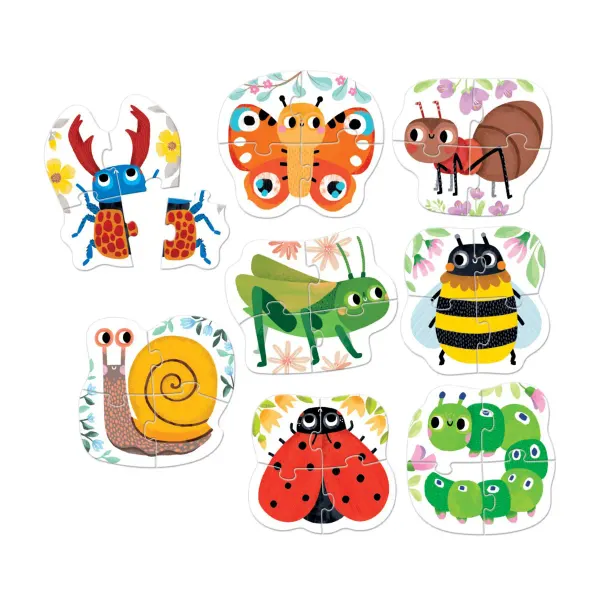 Banana Panda Progressive Puzzles Tiny Creatures 2+ 2