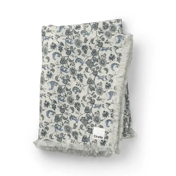 ELODIE - Soft Cotton Blanket - Garden Leo Toile