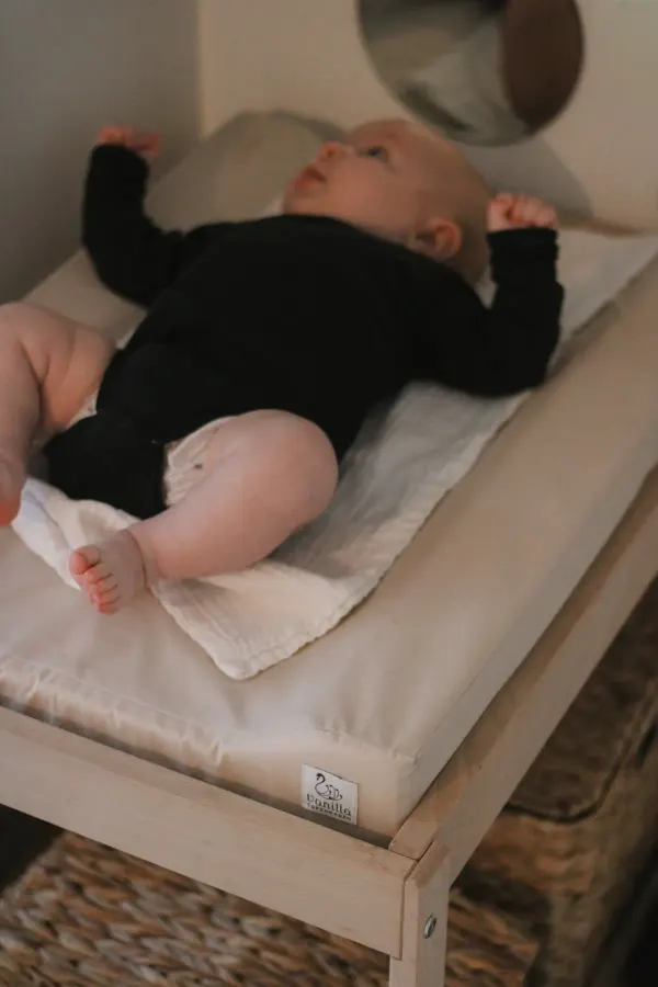 Vanilla Copenhagen Changing Mat - Oyster Grey 2