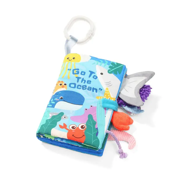 BabyOno GO TO THE OCEAN Sensory book