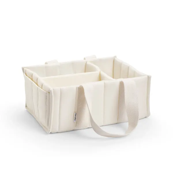 ELODIE Diaper Caddy - Creamy White