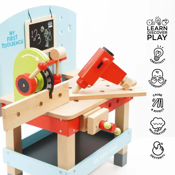 Le Toy Van Wooden Tool Bench 2