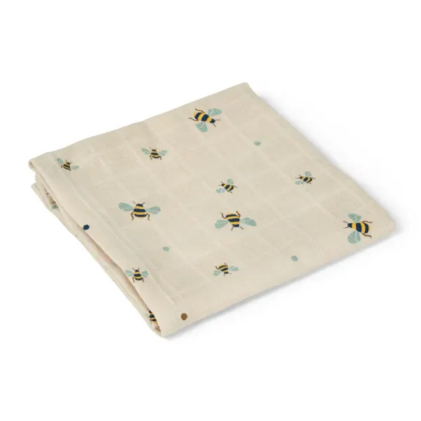 Vanilla Copenhagen Swaddle - Honeybee Happy