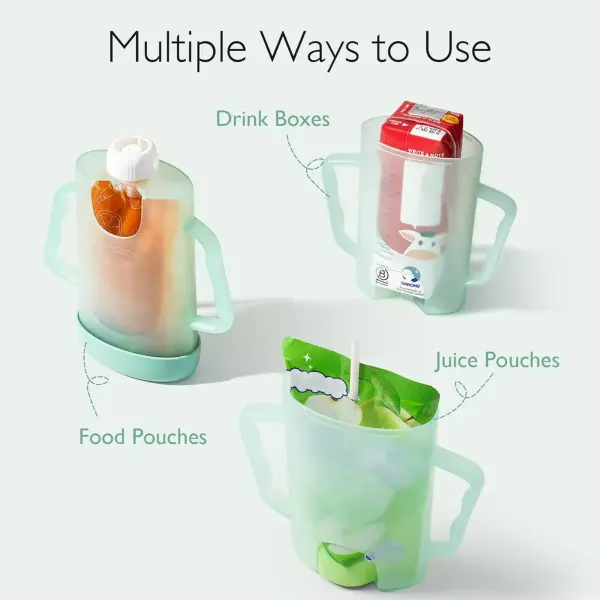 Momcozy - Reusable Baby Food Pouches - Pack Of 10 - 150ml 2
