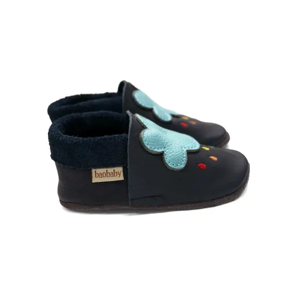 Baobaby Soft Sole Baby Shoes, Classic, Cloud 2