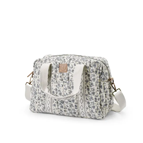 ELODIE - Changing Bag Quilted - Garden Leo Toile