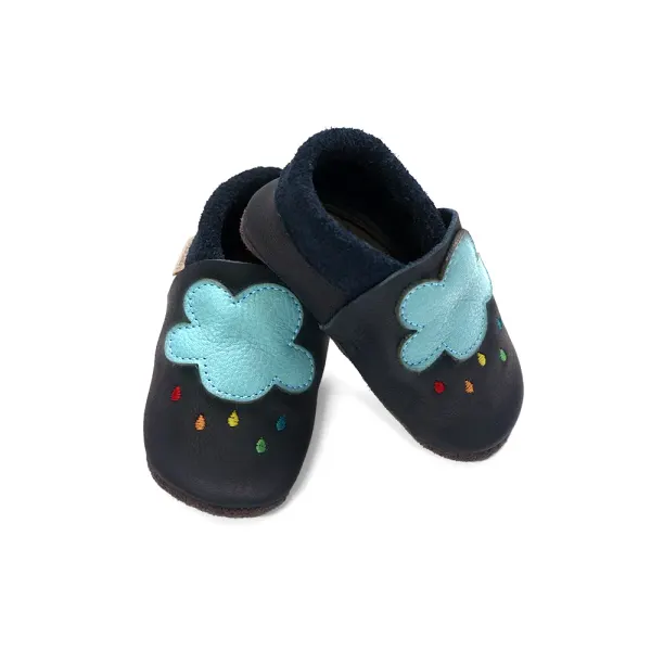Baobaby Soft Sole Baby Shoes, Classic, Cloud