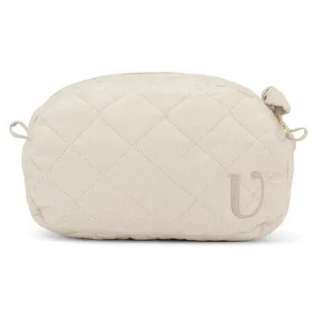 Vanilla Copenhagen Quilted Toiletry Bag - Oyster Grey Vanilla Copenhagen Quilted Toiletry Bag - Oyster Grey