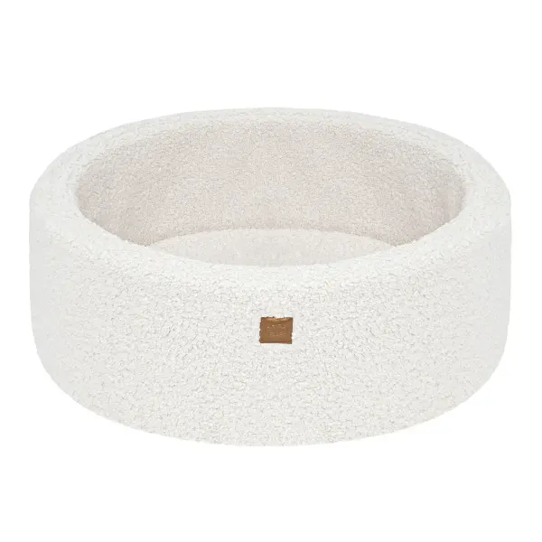 MeowBaby® Bearly Round Baby Ball Pit Off White, 200 Balls 2