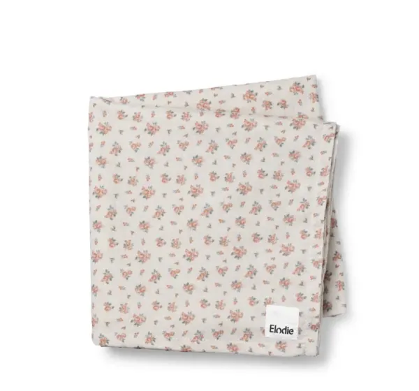 ELODIE Bamboo Muslin Blanket - Autumn Rose
