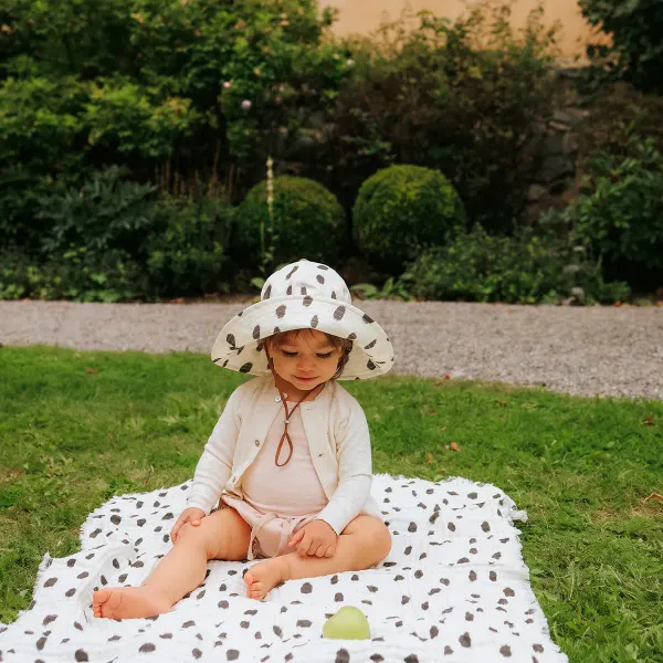 ELODIE - Soft Cotton Blanket - Dalmatian Dots Grande 2