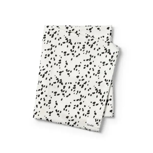 ELODIE Bamboo Muslin Blanket - Dalmatian Dots