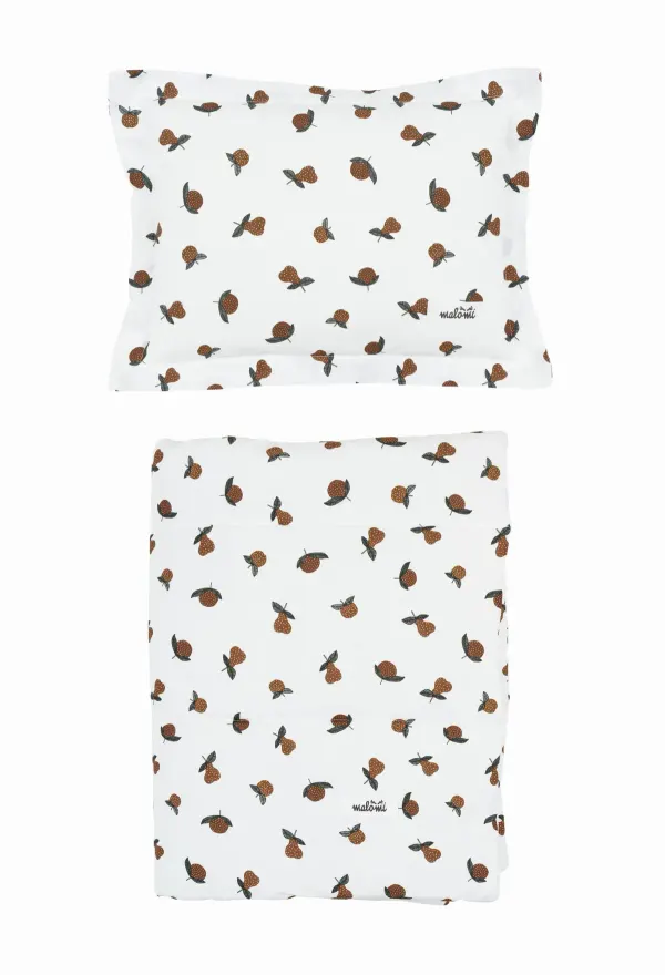 Malomi Cotton Bedding Set Garden Fruits