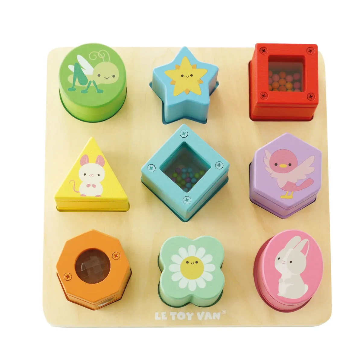 Le Toy Van Rainbow Sensory Shape Sorter Le Toy Van Rainbow Sensory Shape Sorter