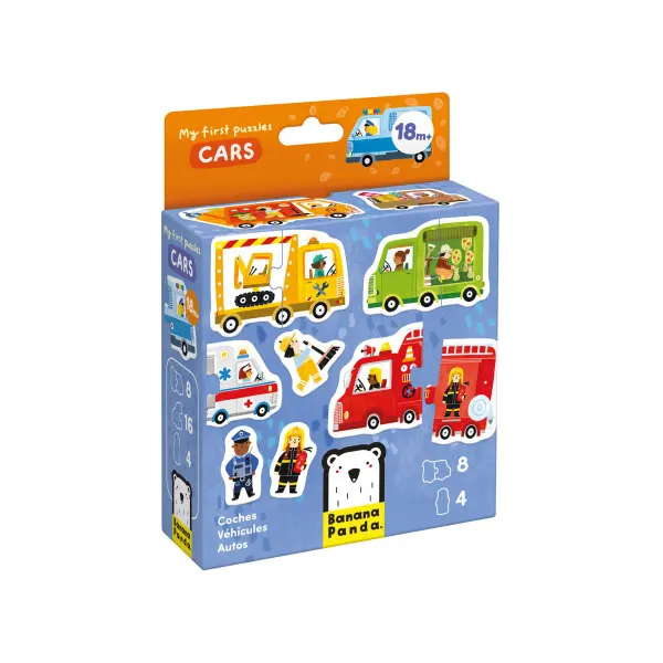 Banana Panda My First Puzzles Cars