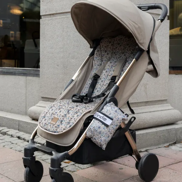 ELODIE - Stroller Seat Liner CosyCushion™ - Blue Garden 2