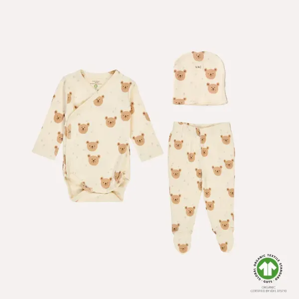 VacVac Studio Toulon New Born Set 3in1 - Teddy Tumbles