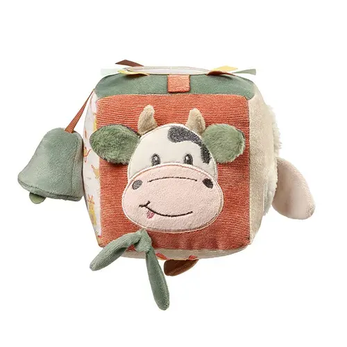 BabyOno Activity Cube Cow Bingo