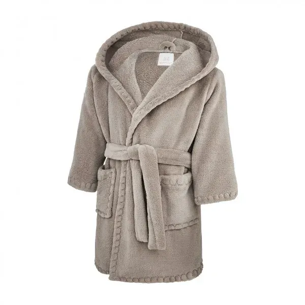 Maylily Fluffy Bathrobe Bunny - Beige