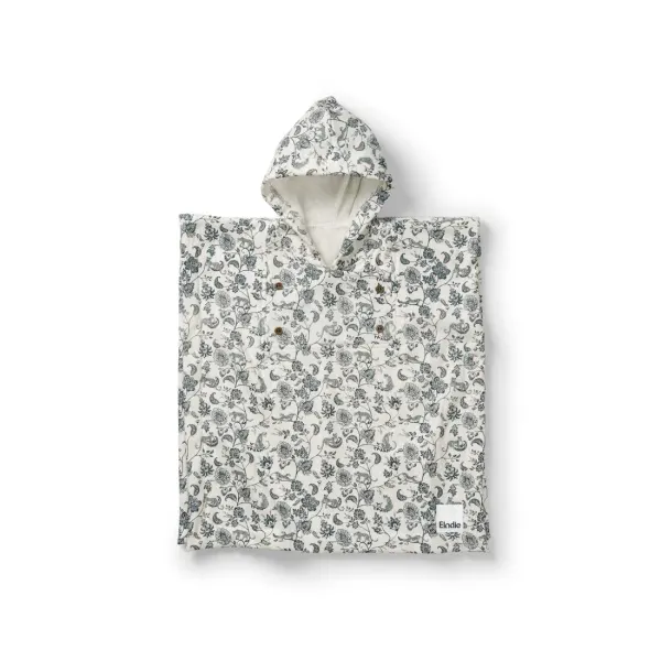 ELODIE Bath Poncho - Garden Leo Toile