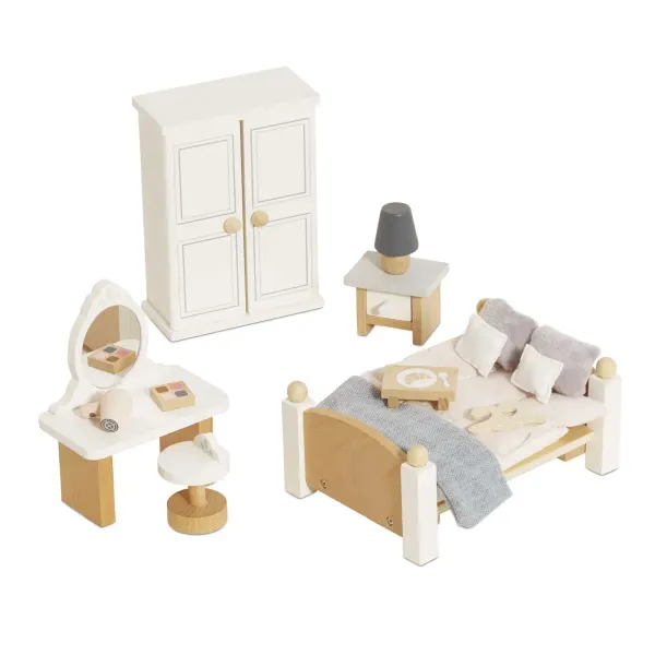 Le Toy Van Wooden Dolls house Bedroom