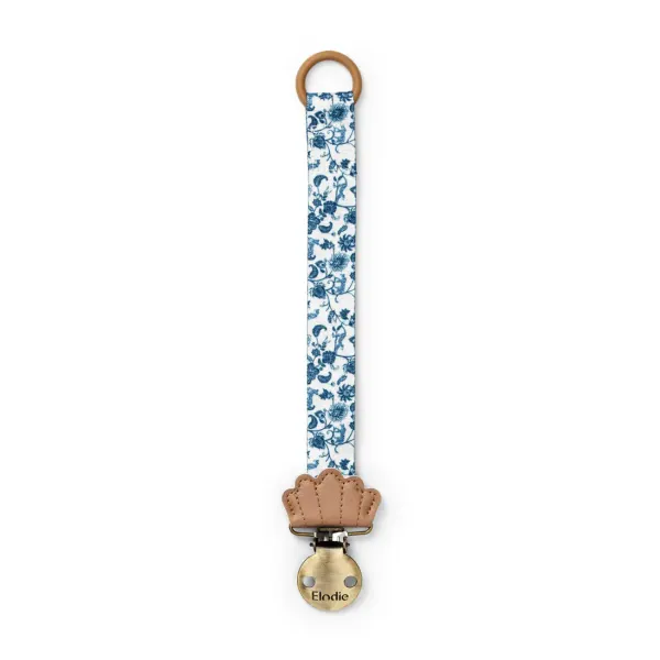 ELODIE Pacifier Clip - Garden Leo Toile