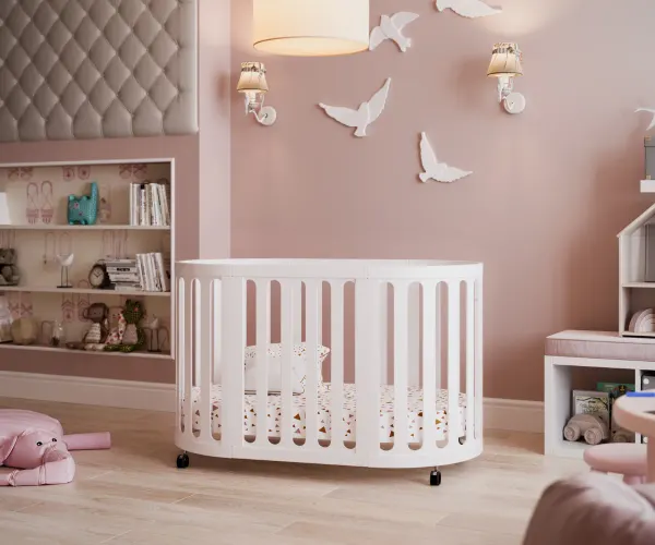 Babyhood Kaylula Sova Cot Classic White Package