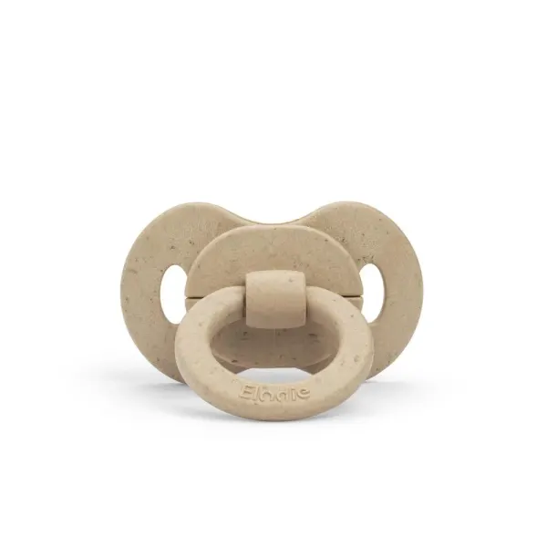 ELODIE Bamboo Pacifier Orthodontic NEWBORN 0-6 months - Pure Khaki