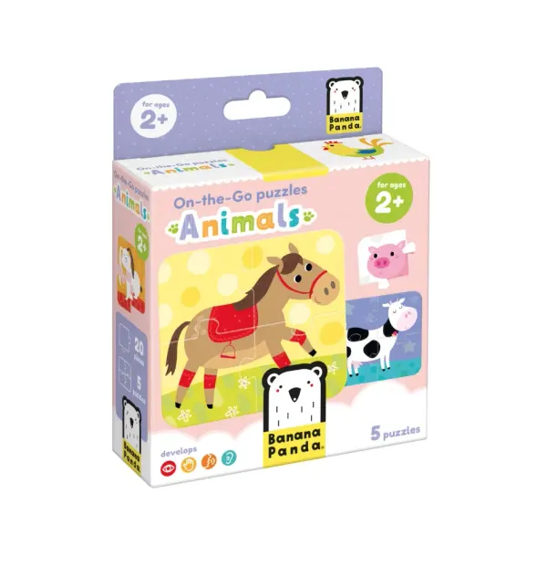BANANA PANDA - On-the-go Puzzles - Animals