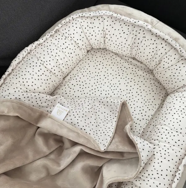 MAYLILY Bamboo Light Blanket - Beige Stones 2 MAYLILY Bamboo Light Blanket - Beige Stones 2