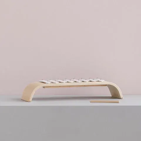 Kids Concept Toy Xylophone White 2