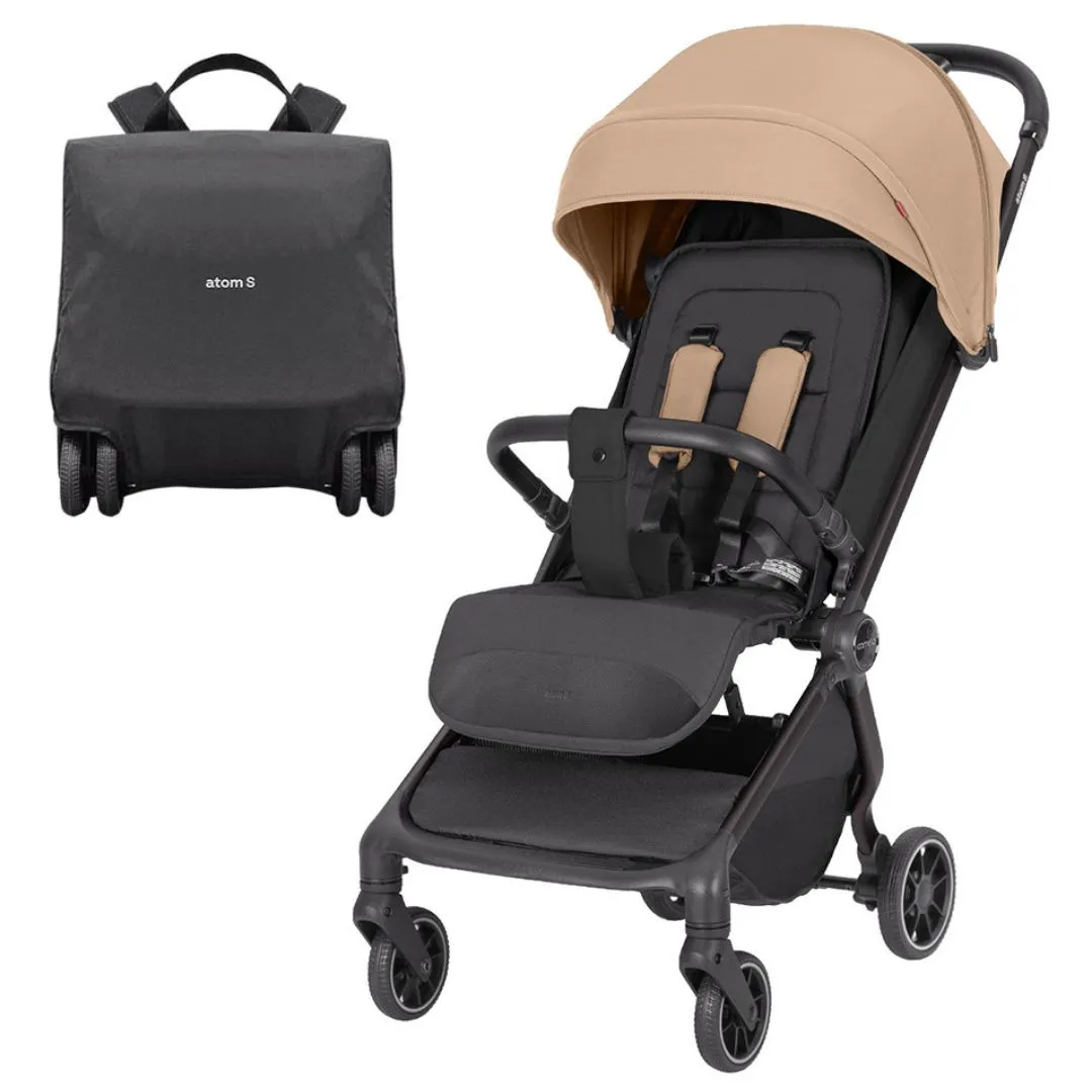 Carrello - ATOM S - Compact (Travel) Stroller - Down Beige Carrello - ATOM S - Compact (Travel) Stroller - Down Beige
